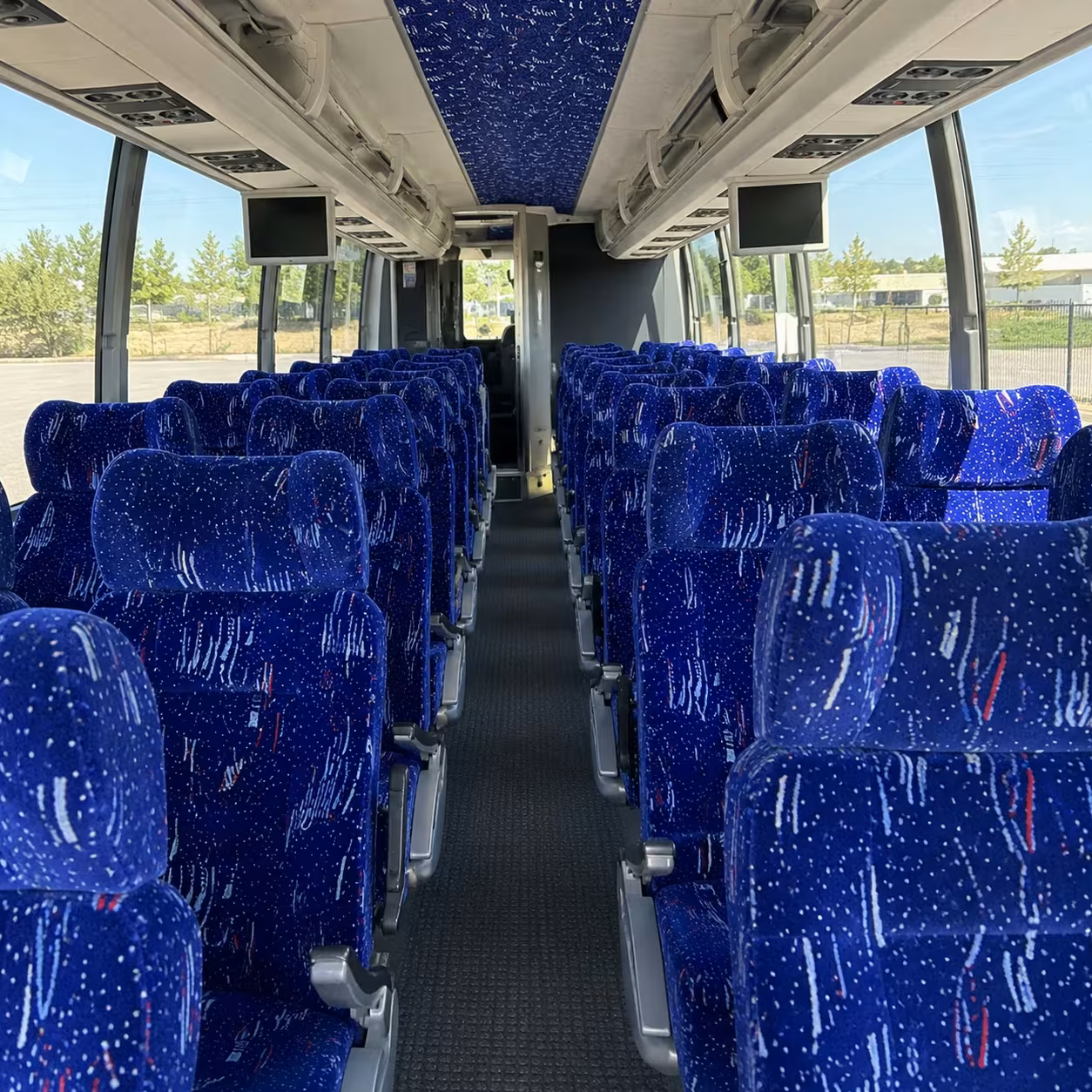 nampa charter bus interior