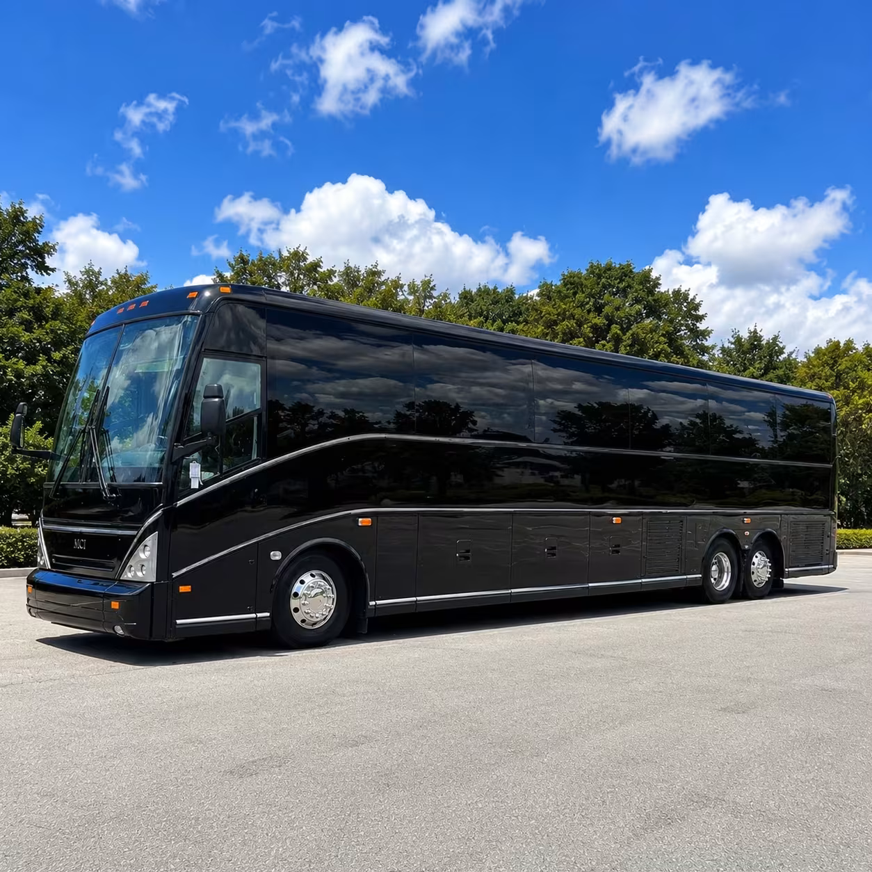 nampa long distance charter bus rentals