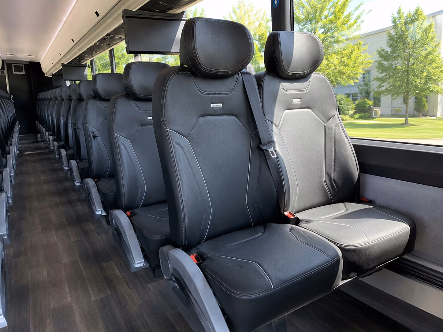 nampa wedding shuttle buses between hotels and your venue